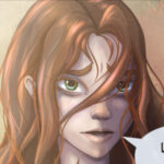 Kiera, a red headed woman looks upset.