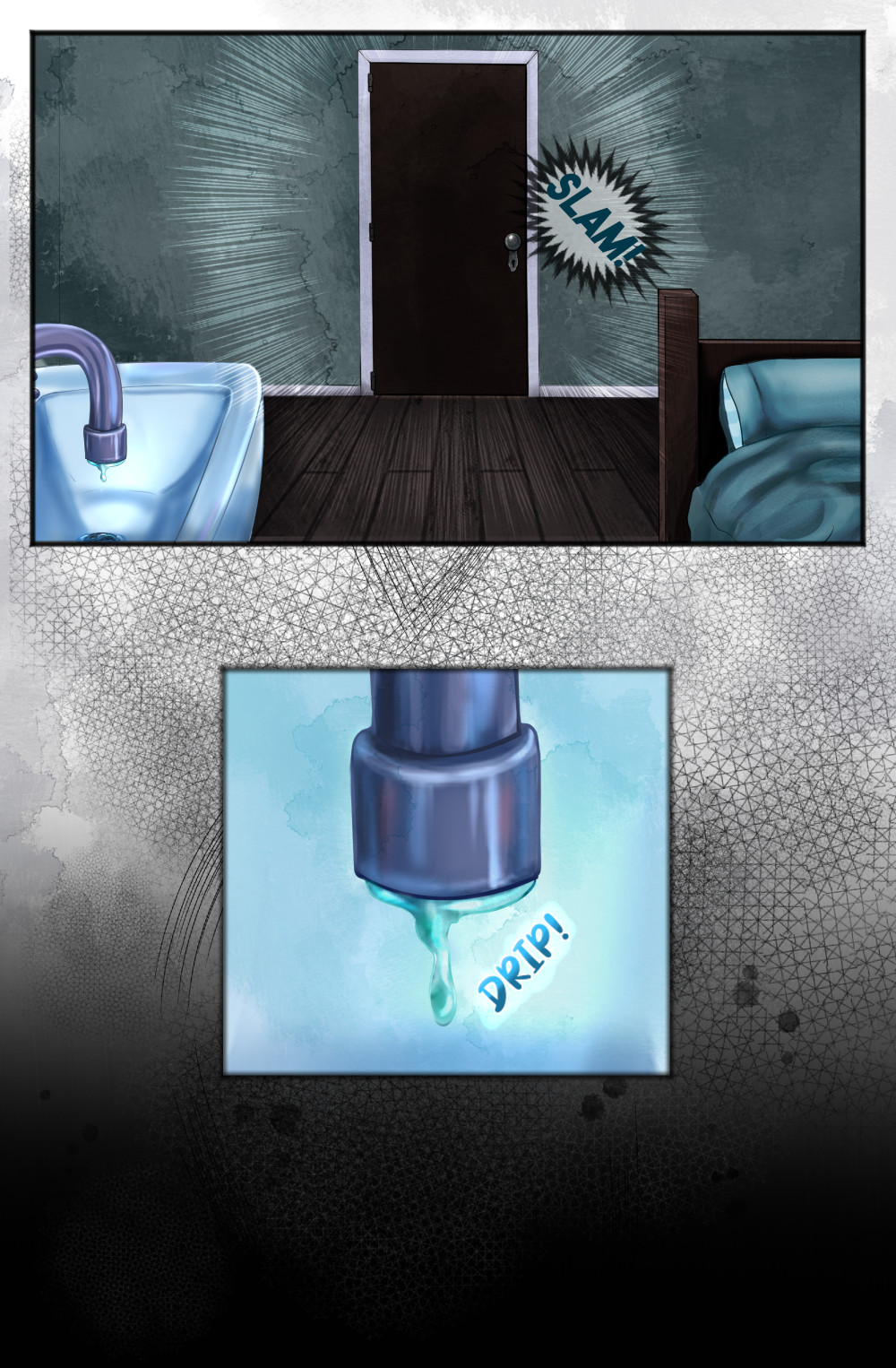 The faucet is dripping again.