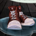 Wet shoes